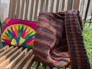 Handcrafted purses multiple colors